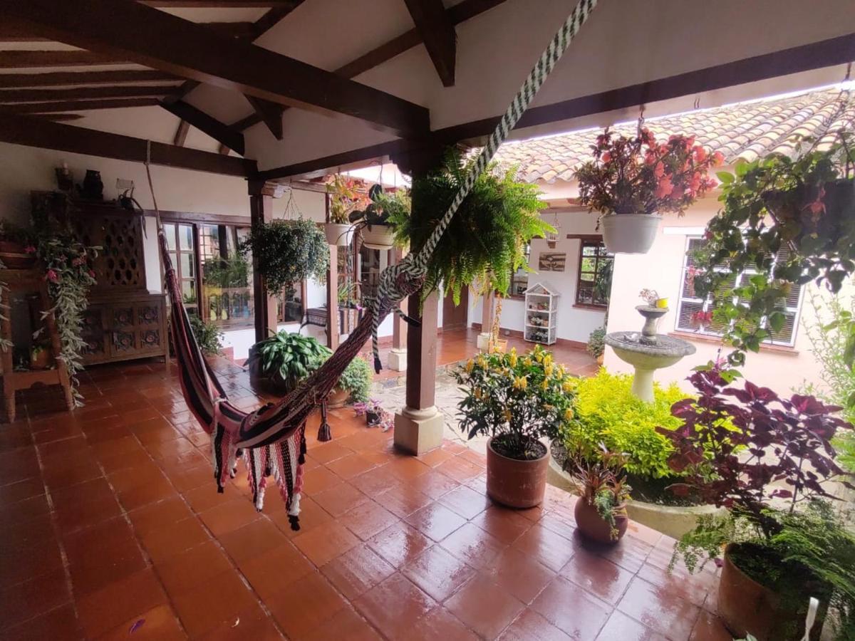 Bed and Breakfast Hacienda El Pinar Del Viento à Villa de Leyva Extérieur photo