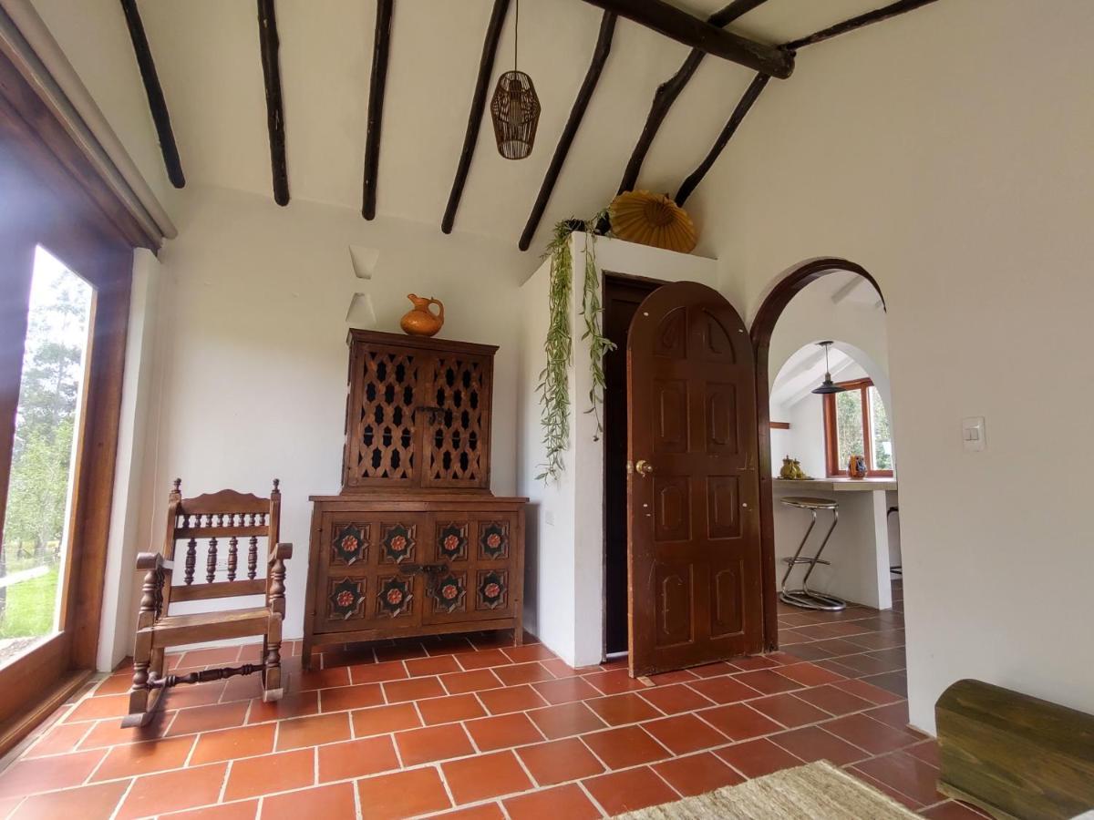 Bed and Breakfast Hacienda El Pinar Del Viento à Villa de Leyva Extérieur photo