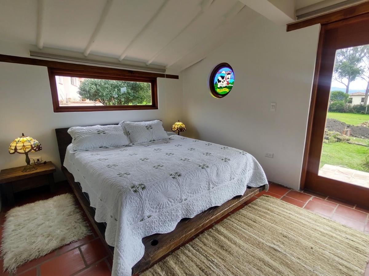 Bed and Breakfast Hacienda El Pinar Del Viento à Villa de Leyva Extérieur photo