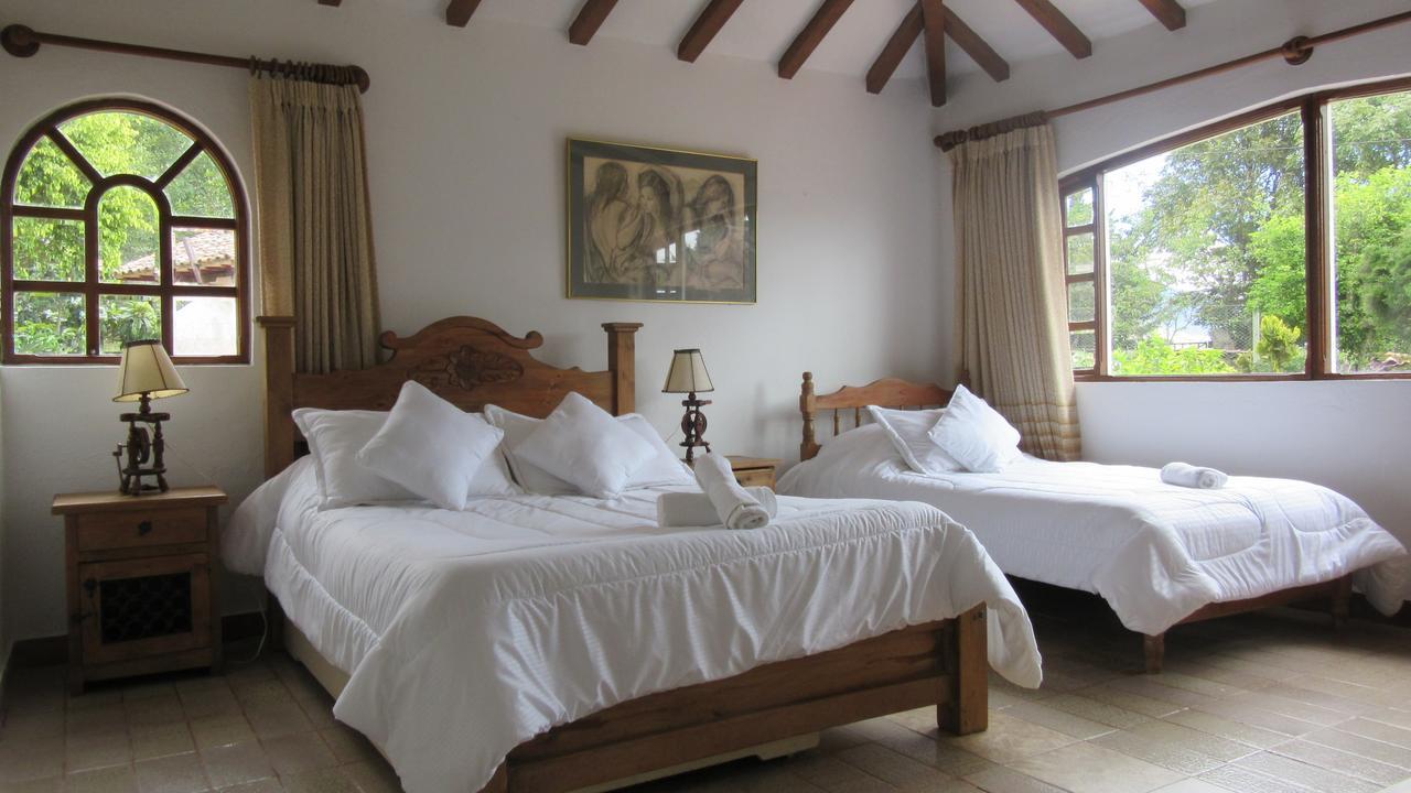Bed and Breakfast Hacienda El Pinar Del Viento à Villa de Leyva Extérieur photo